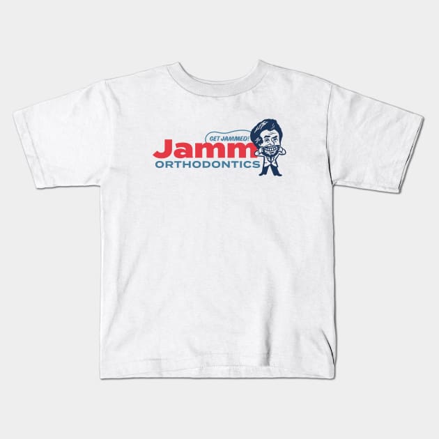 Parks and Rec - Jamm Orthodontics Kids T-Shirt by sombreroinc